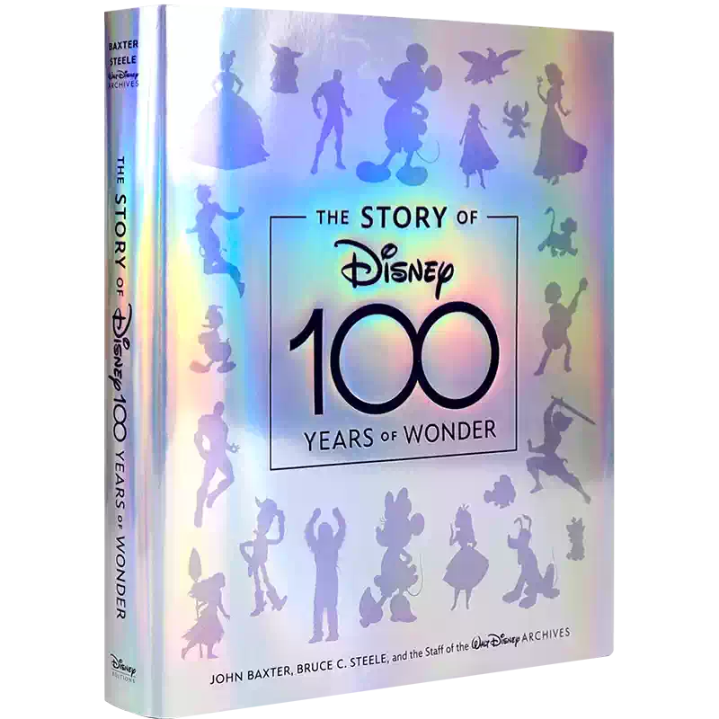 英文原版迪士尼100周年纪念画册精装百年艺术设定集The Story of Disney