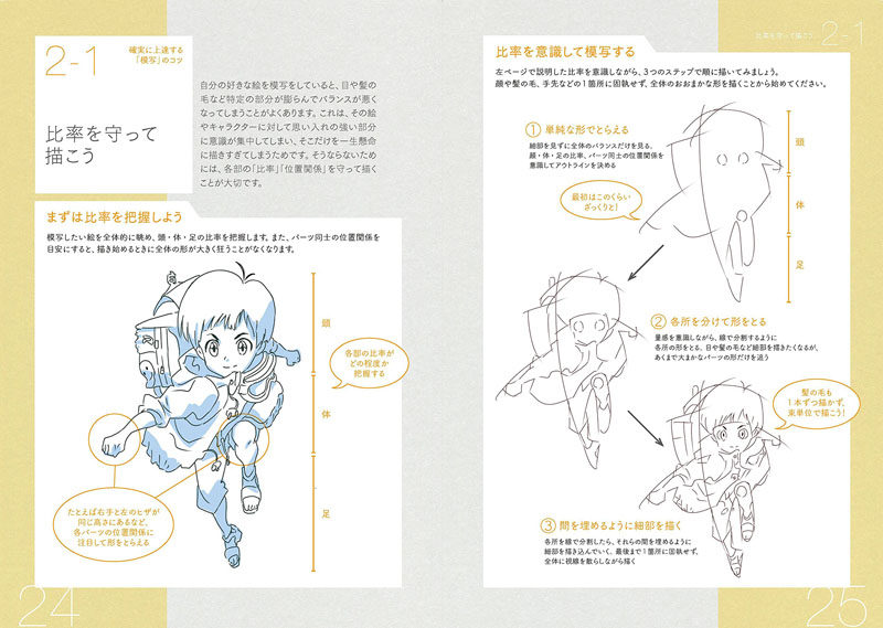 现货【深图日文】《最速でなんでも描けるようになる》キャラ作画技术 角色作画速成 エクスナレッジ