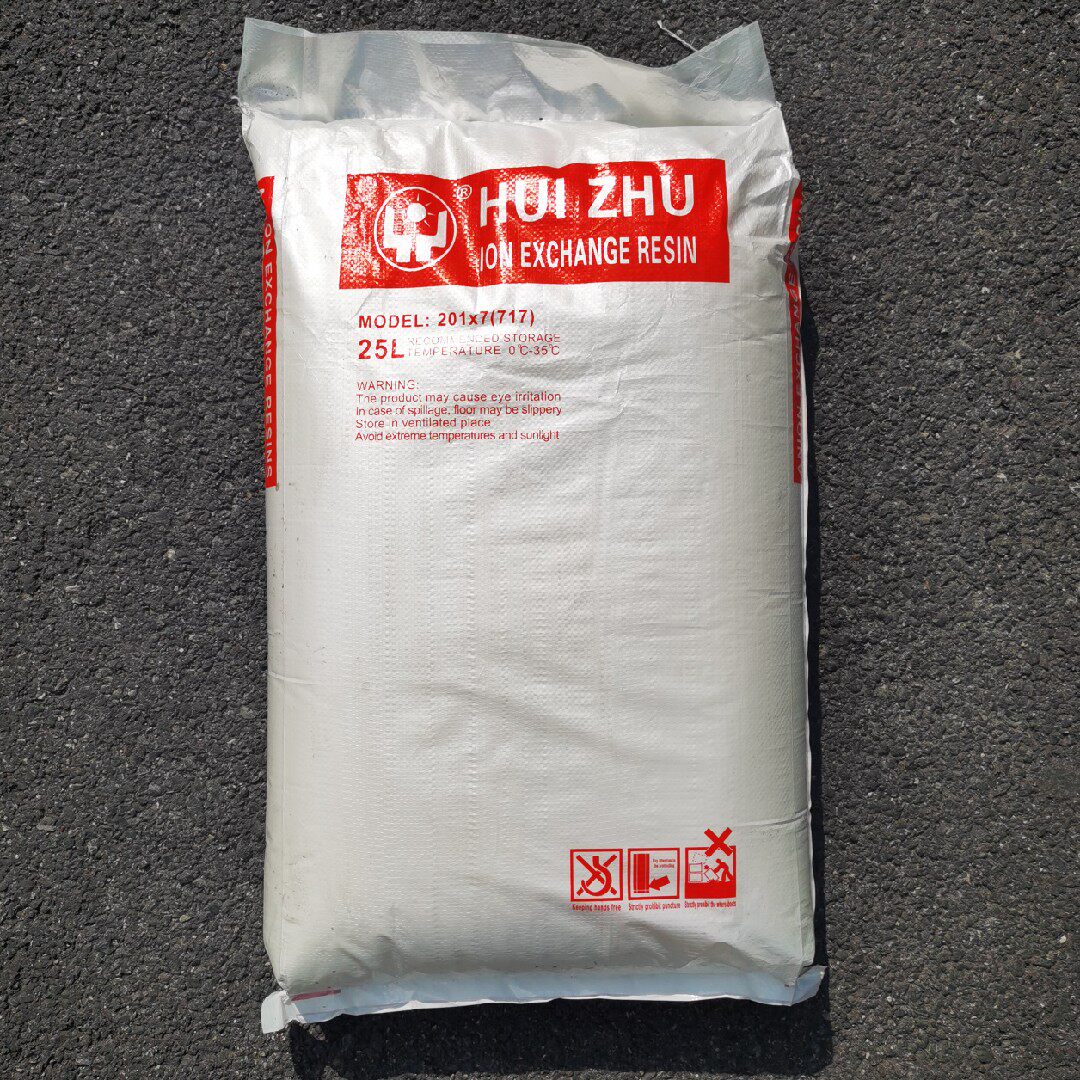 汇珠阴树脂强碱性阴交换树脂717阴阳离子混床柱耗材酸碱再生