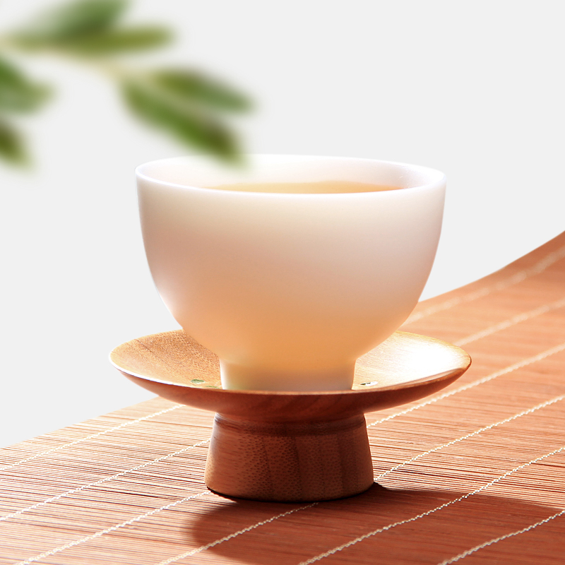 Mingyuan FengTang dehua white porcelain sample tea cup to propose ivory white porcelain ceramic cups tea master high beauty cup