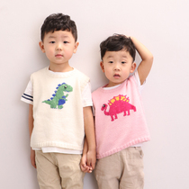 Fairy home 30 wool threads Dinosaur Brothers childrens vest weaving material package