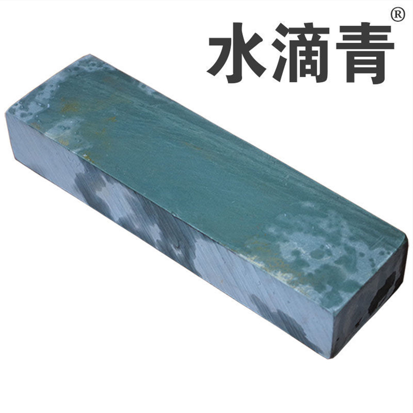 本物の水滴グリーンナチュラル家庭用キッチンナイフ砥石細目研削油石大刃粗目研削細目研ぎ器