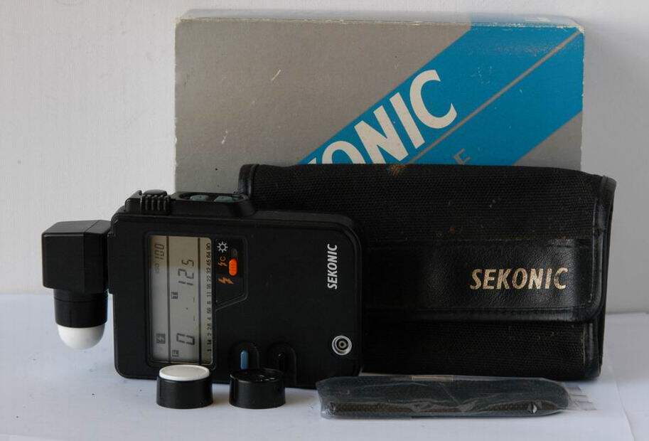 Камера + 世光 sekonic l-328测光表 带原厂附件 大幅摄影必备 403m