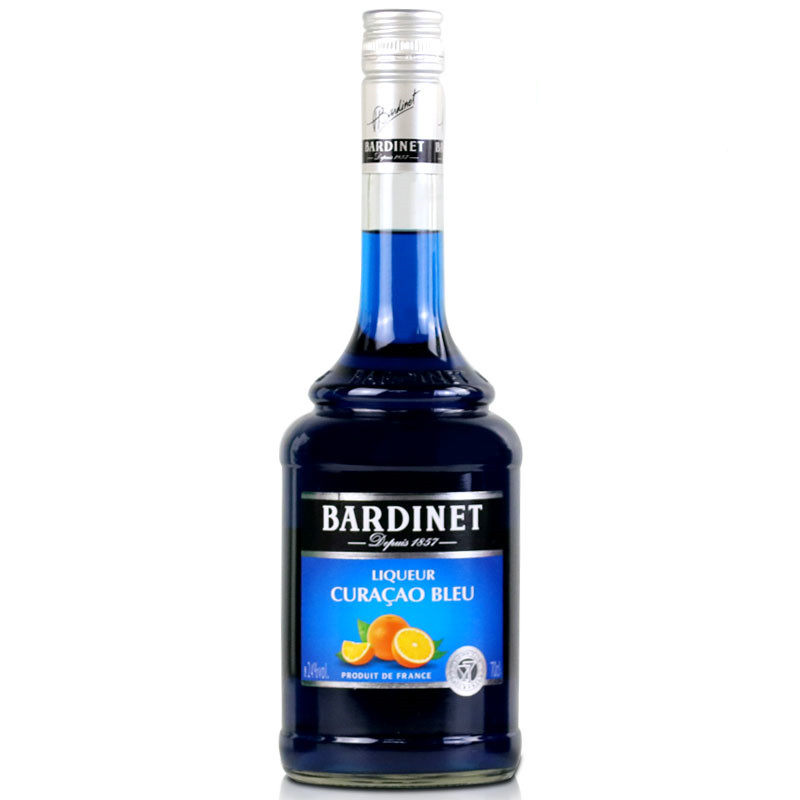 French Bardinet must be blue-scents orange blue orange lijiao wine 700ml foreign wine cocktail Blue citrus wine