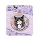 Sanrio Jade Dog Kurome Pacha Dog Metal Badge ຖົງຕົກແຕ່ງຫນ້າຮັກສັດພິມເສື້ອຜ້າ JK Brooch