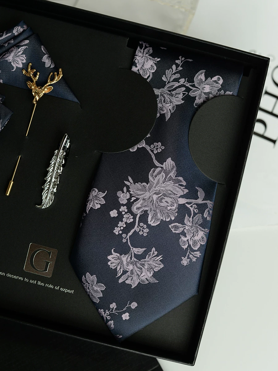 Men's bow tie, gift box, set, Birthday gift