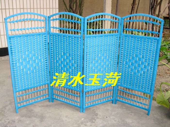 Rơm màn hình nhỏ Mẫu giáo màn hình phân vùng hiên Phân vùng vật nuôi Hàng rào - Màn hình / Cửa sổ khung cửa sổ tròn