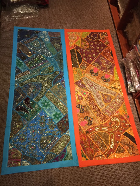 Thêu treo tường! Nepal gió quốc gia handmade đính cườm tường tấm thảm sequined treo trang trí nhà - Tapestry thảm treo tường decor	