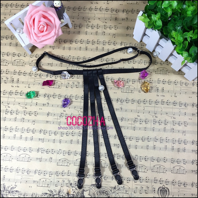 Handmade handmade Châu Âu và Mỹ điều chỉnh kích thước lớn garter bộ vớ non-slip garter garter buckle strap clip