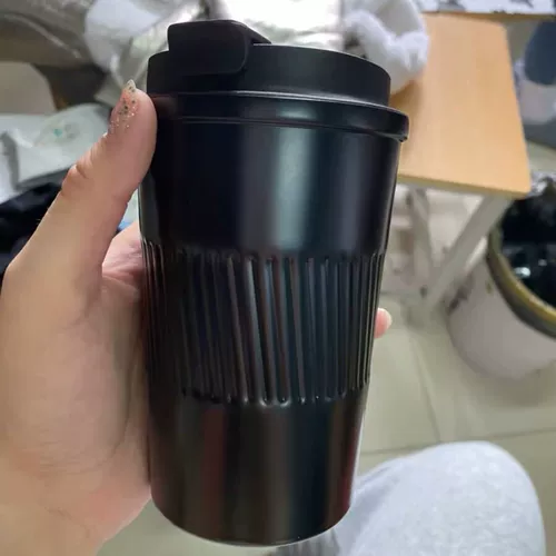 Кофейный роскошный портативный изысканный стакан из нержавеющей стали, популярно в интернете