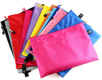 A4 football pattern zipper information bag canvas bag student stationery bag waterproof file bag custom printing LOGO