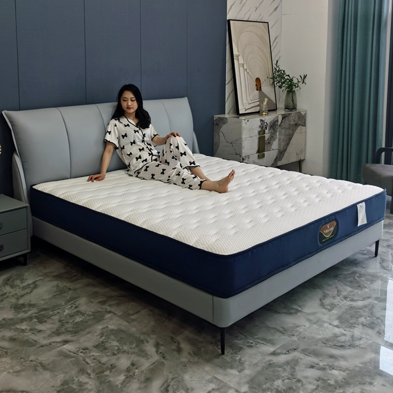 Natural latex mattress is a coconut pad 1 5m1 8 m independent spring household soft and hard dual use custom thickness