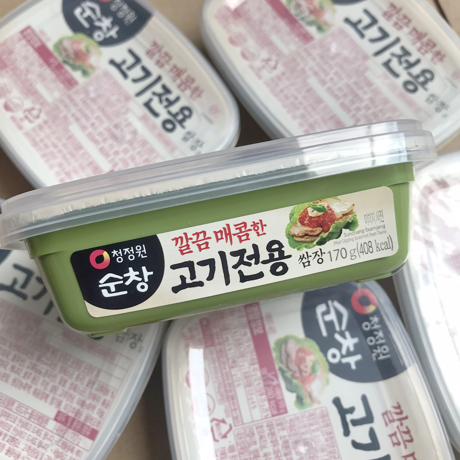 South Korea Imported Minced Garlic Sauce Chili Sauce Clean Garden Bag Rice Sauce Han Style Mixed Rice Sauce Roast With Jam Garlic Sauce 170g-Taobao
