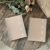 Minimalist knock thick notepad Cost-effective coil multi-purpose diary notebook