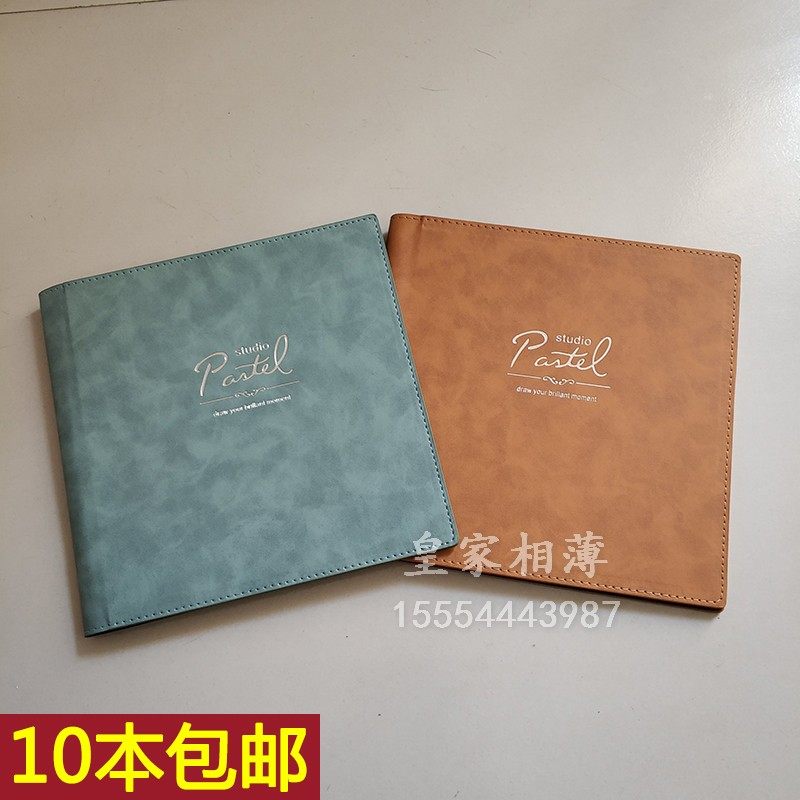 Album cover Leather book Leather children's wedding album Souvenir album Photo book cover square 8 square 10 inch book leather