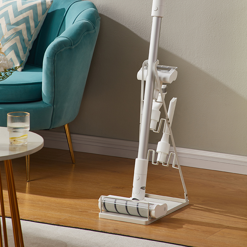 Xiaomi Dyson puppy vacuum cleaner storage rack universal simple floor-to-ceiling punch-free suction head steam mop bracket