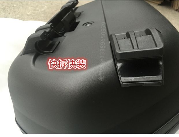 Áp dụng cho Longxin 500R vô cấp Xiabian hộp bên LX500 hộp phía sau thùng chứa phía sau Không có gì Xia De bên hộp cuối - Xe gắn máy phía sau hộp thùng sau xe máy nhỏ gọn