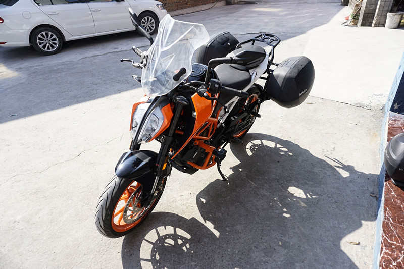 Áp dụng cho 18 hộp bên KTM390 SID duke390 hộp đuôi thân hộp khung bên khung treo sau - Xe gắn máy phía sau hộp thùng đựng đồ xe máy
