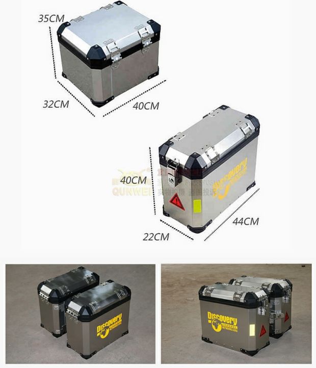 Shengshi 310X hộp bên hông hộp phía sau Phiên bản du lịch Hộp đuôi ZT 310-X Hộp đựng phía sau Hộp phía sau Cánh sau - Xe gắn máy phía sau hộp thùng đựng đồ xe máy exciter 150