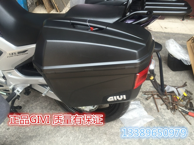 Lifan KPT200 hộp phía sau hộp phía sau LF200-10L - Xe gắn máy phía sau hộp thùng đựng đồ sau xe máy