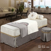 Một gia đình bốn cao cấp đẹp bedspread salon massage bedspread trị giường vẻ đẹp dành riêng trắng bộ vẻ đẹp bedspread miễn phí vận chuyển - Trang bị tấm