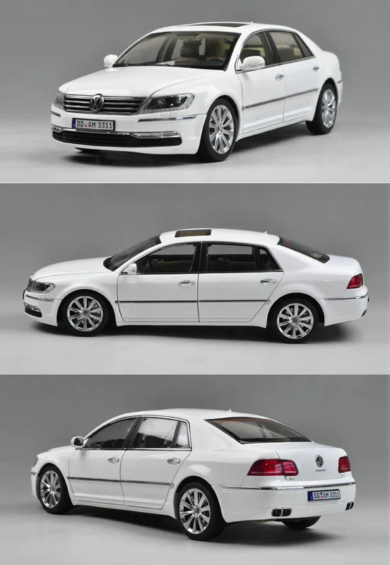 [Zunya] mô phỏng hợp kim mô hình xe tĩnh Welly GTA 1:18 Volkswagen Phaeton mô hình xe đồ chơi bộ xếp hình cho bé