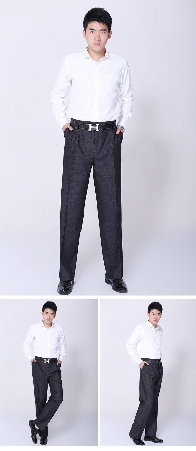 Pantalon en vrac pour grands chantiers en coton pour automne - Ref 1469399 Image 39