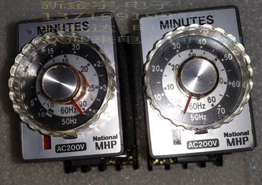 MHP-N-60M - AC200V time relay round eight feet