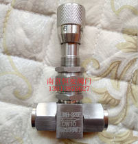 Stainless steel globe valve regulating valve micro valve regulating valve scale valve regulating valve flow regulating valve needle valve 6 4MPA