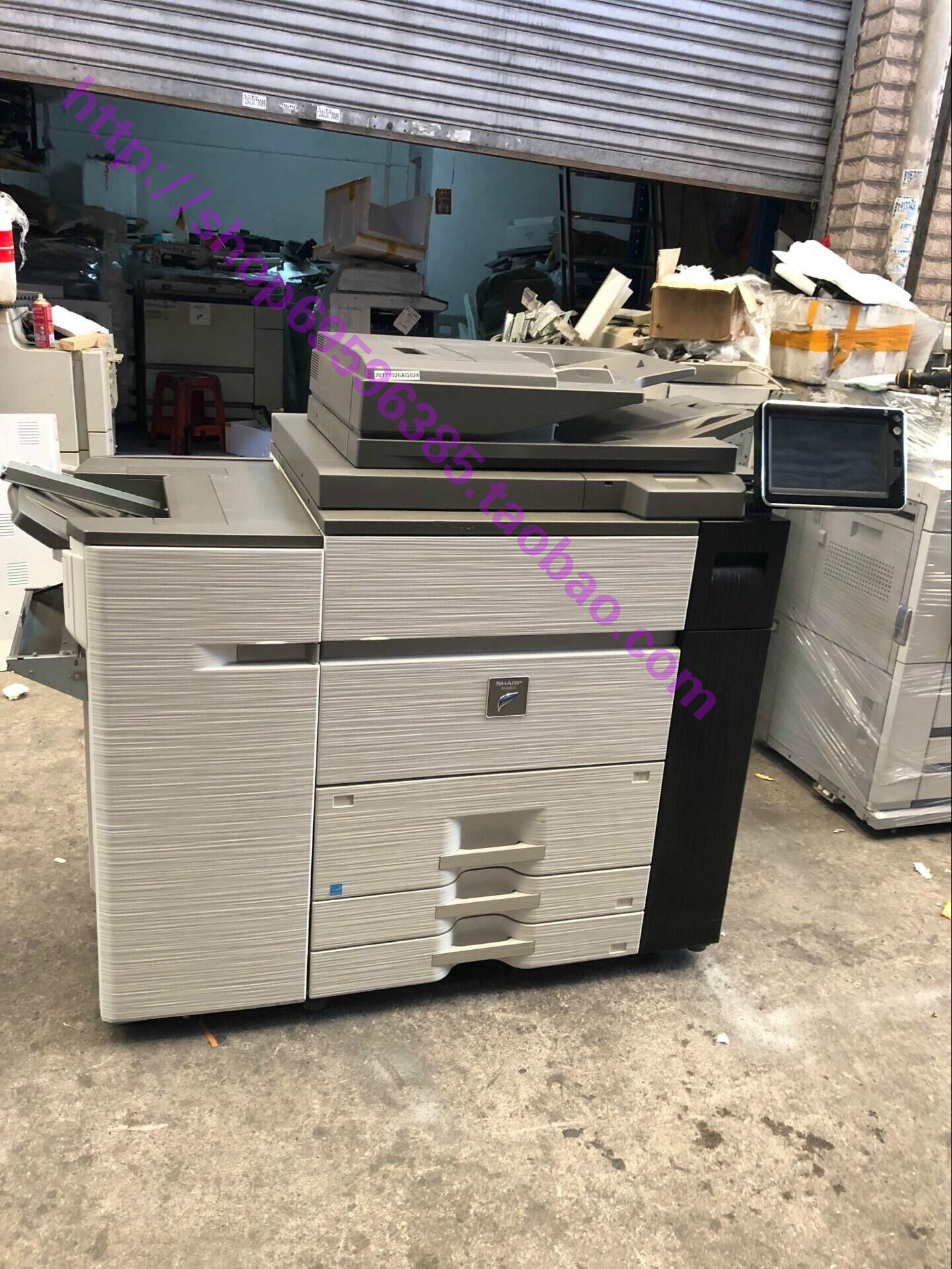 Sharp Copier MX-M904 9008 Black and white High-speed Production copier with color scan