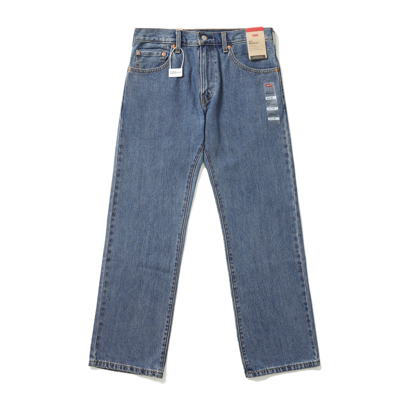 Levis 517 Levis Slim Fit Bootcut Jeans Mid-Waist Slightly Stretchy Long Pants Spring/Summer Men's Style Bootcut