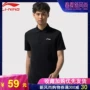 Li Ning áo thun nam 2019 mới ngắn tay áo sơ mi polo đào tạo loạt áo sơ mi thể thao cuộc sống giản dị - Áo polo thể thao áo polo nữ uniqlo