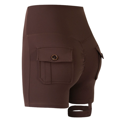 Сексуальные шорты для спортзала для йоги, портупея на ногу, спортивное белье для коррекции формы бедер, штаны, европейский стиль, в обтяжку