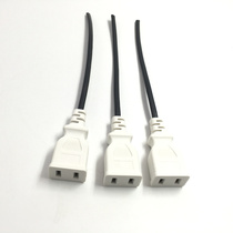 Monitor all copper two-pin female plug 2-pole two-phase two-three-hole 220V power plug power plug three-pin plug