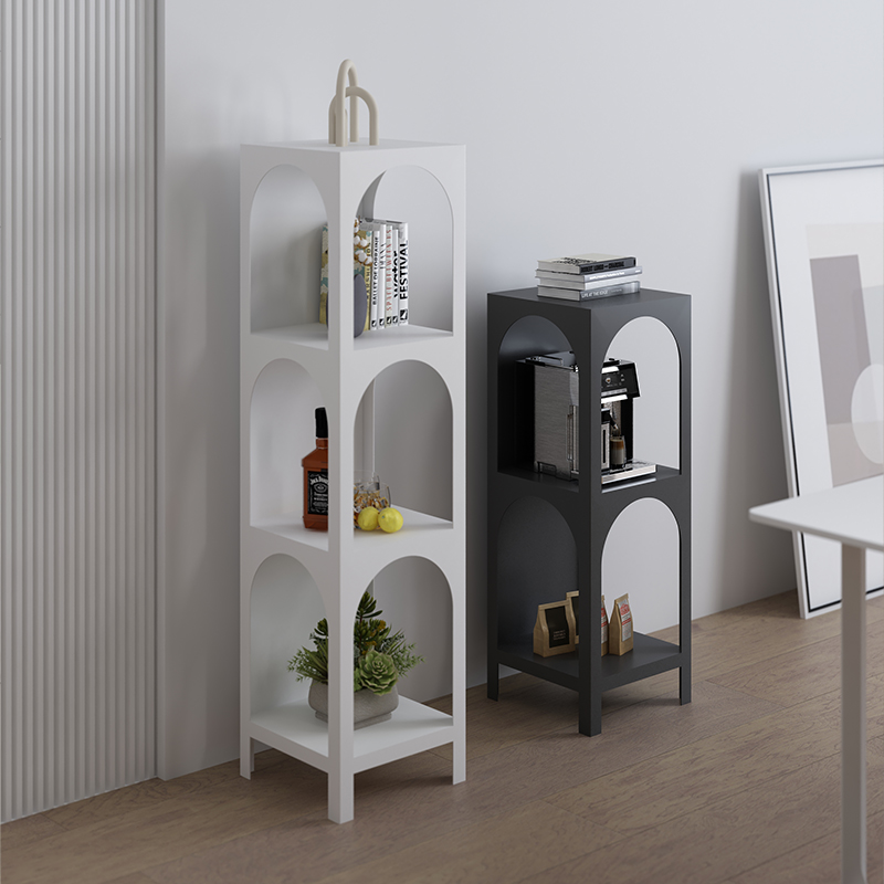 Nordic creative floor rack room decoration rack bookshelf multi-functional flower rack simple bedside small coffee table side table