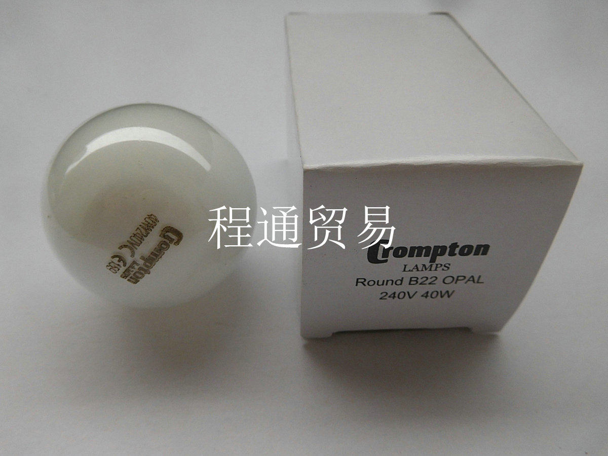 220V-240V 40W bayonet 2700K VERIVIDE CAC60 standard light source box F light source bulb