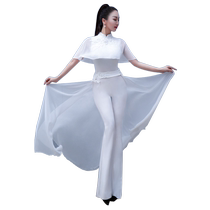 Dance Wings Slim Body Ceremony Clothes 2024 New Training Catwalk Belly Dance Practice Clothes Dance Suit