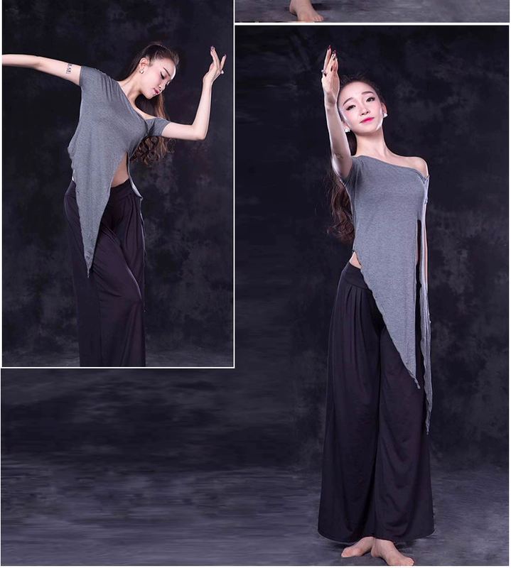 Dance wing Belly set 2018 mùa thu mới bắt đầu Đông phương quần áo tập thể dục quần áo tập thể dục Li JiaZH 2693 - Khiêu vũ / Thể dục nhịp điệu / Thể dục dụng cụ