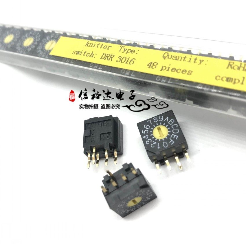 KINTTER imported rotary encoding switch 0-F positive code 16 gears DRR3016 original