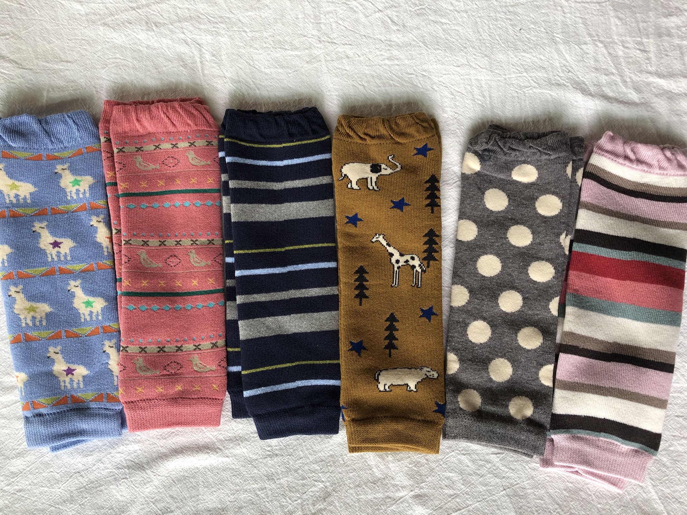 Heart sweet foreign trade -- out of Japan Day single one thousand anecdology Baby male and female baby male and female kneecap climbing socks