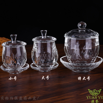  Hot sale Buddha Hall decoration Water supply cup for Buddha Cup Holy water Cup for the God of Wealth Guardian Cup Lotus cup Great Compassion Spell Buddha Cup