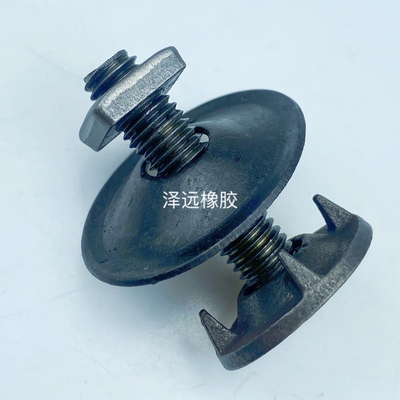 Conveyor Belt Nail Single Nail Bolt Fastener Rice Mill Flat Belt Coal Machine Drive Screw Belt Buckle Splint
