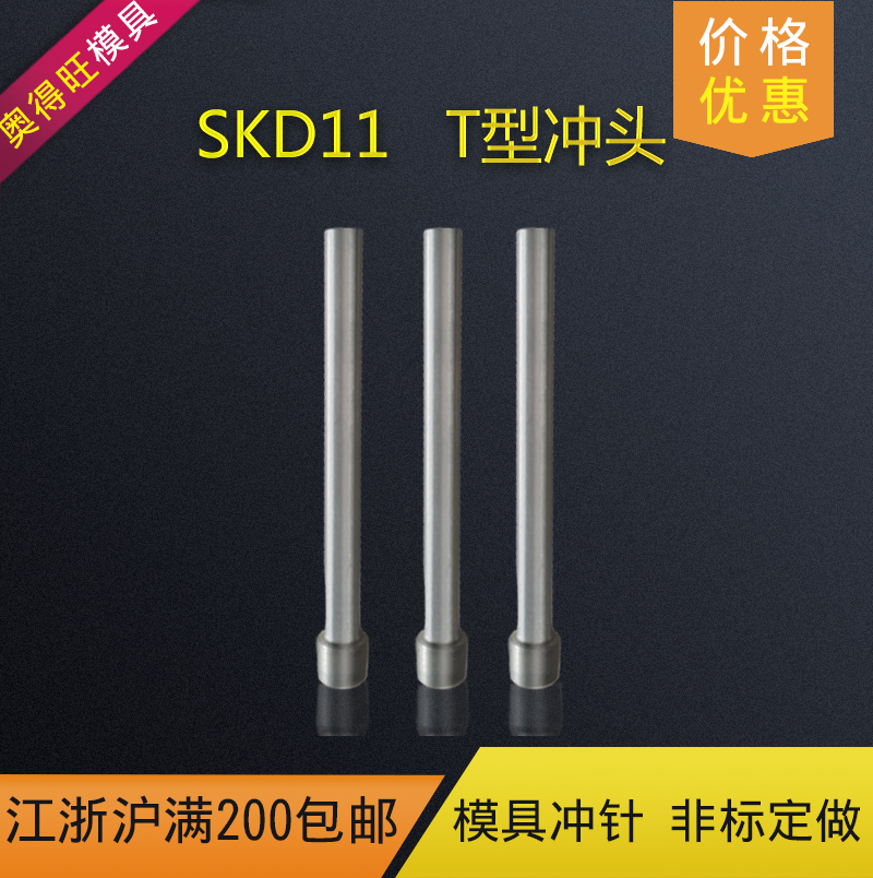 Mold Accessories - T - flush mold punch SKD 11 punch A - rush press