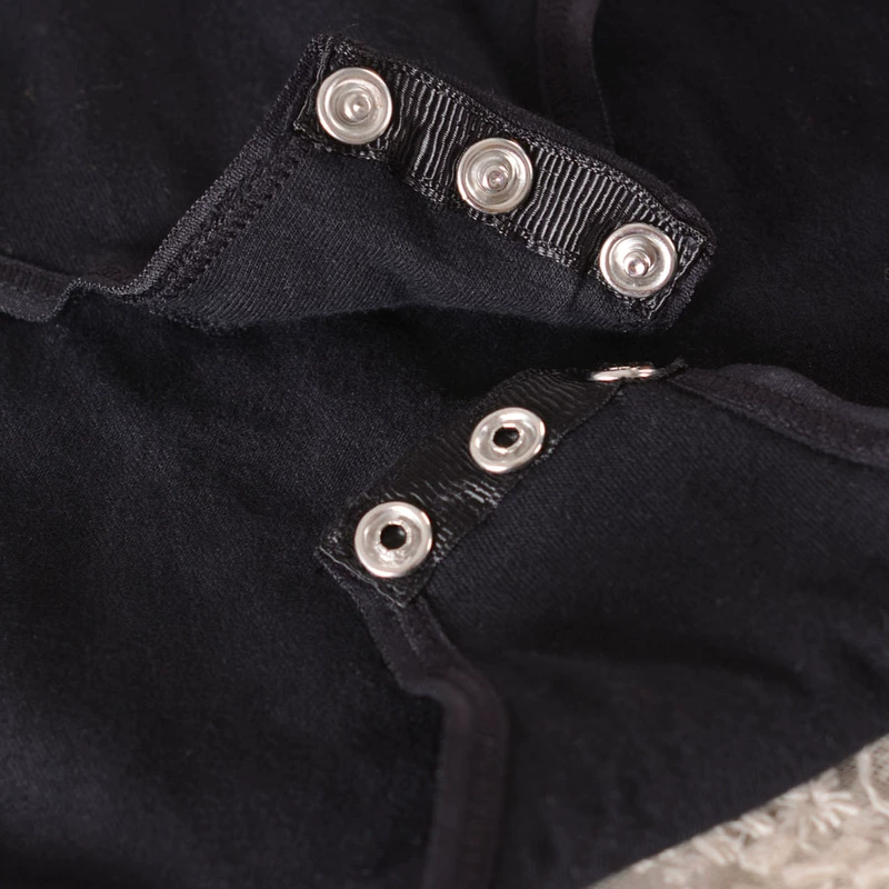 Màu rắn cổ tròn ấm áp của phụ nữ đồ lót cotton corset cotton bó cơ thể chạm đáy áo sơ mi nữ thoải mái bộ quần áo định hình