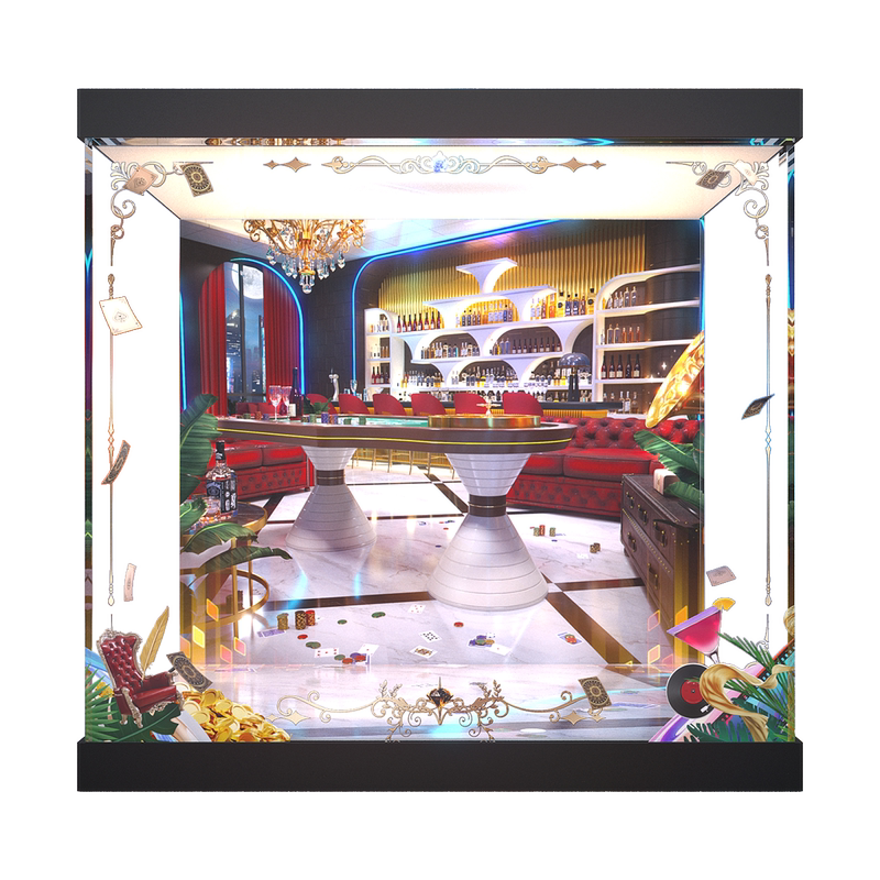 [Immovable] Alter Altair Bad Star Poor Iron to Sand Gold Acrylic Figure Display Box