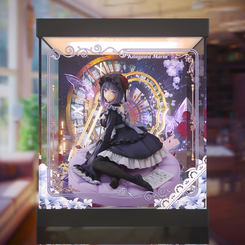 【Unmovable】Taito Artist Dressing Doll Kitagawa Umihei Kuroe Shizuku Figure Display Box