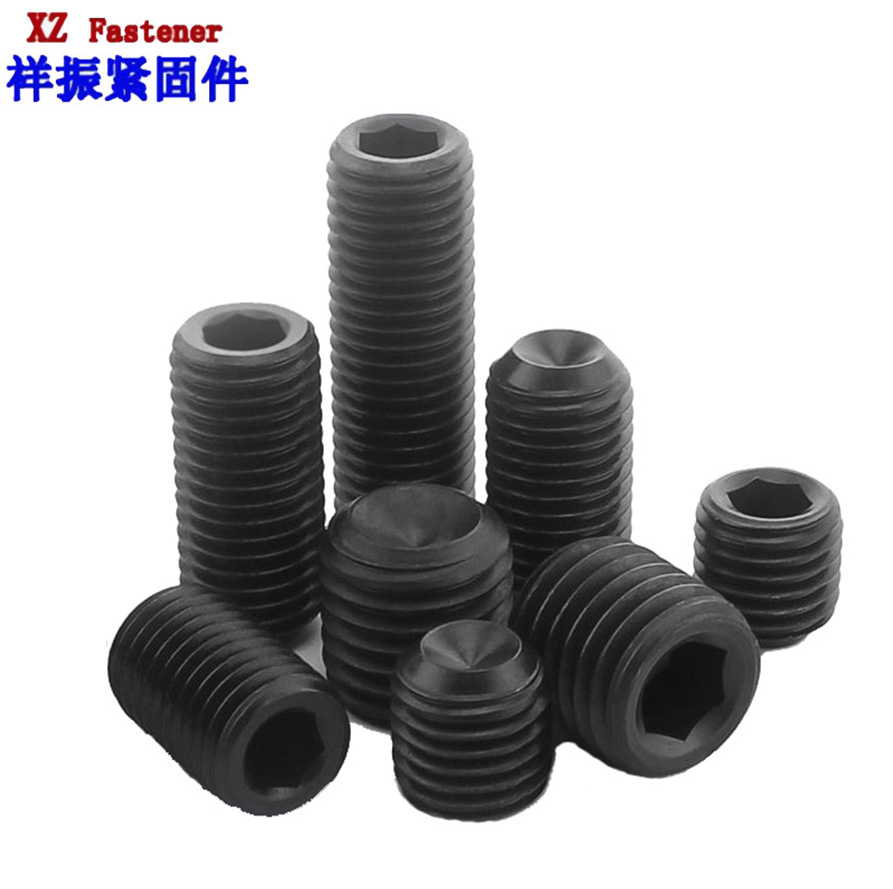 Headless screw m12 machine meter screw m12 12-level concave end staring at m12*10 12 16 20 25-100