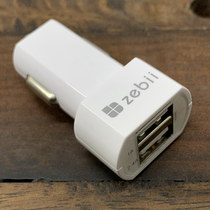 17w car charger dual USB port 3 4A cigarette lighter car charger zebii out of the foreign 12 24v car fast charge