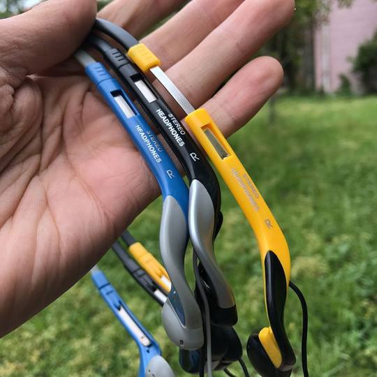 SONXTRONIC日系复古小头戴轻便运动耳机发烧回忆老声音