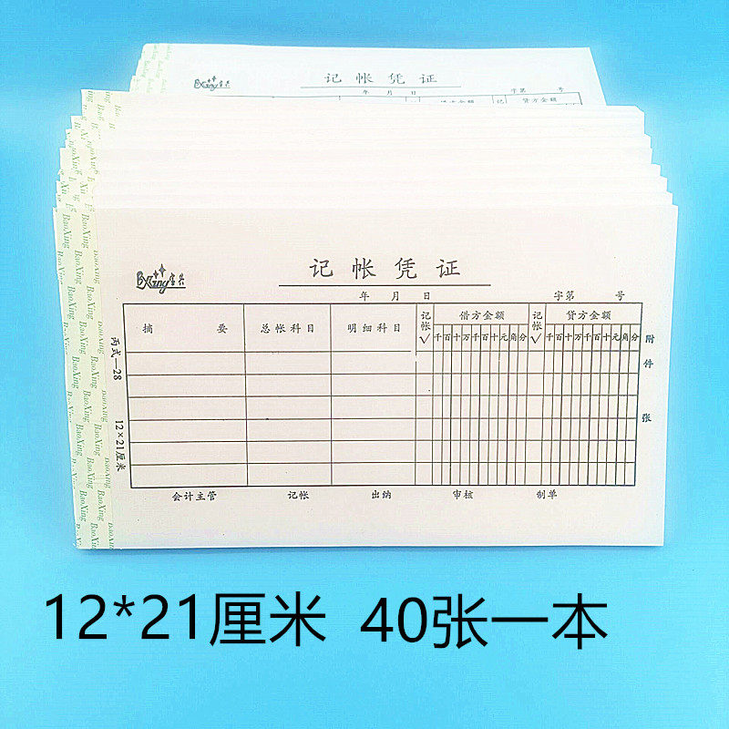 20 This Baoxing Billing Credential C Type -28 Billing Credential Ticket Double Amount Format Handwritten Bill